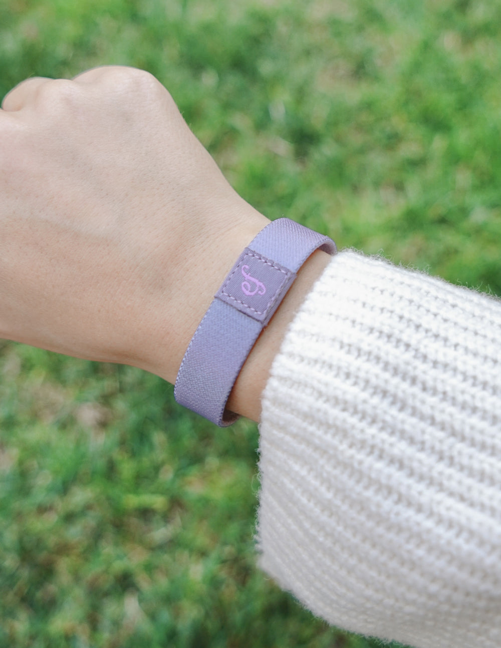 Elevated Faith Christian Jewelry Bracelet in Lavender with a Stylish Design for Everyday Wear