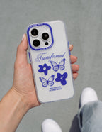 Elevated Faith Christian iPhone Case with Butterfly Design and Inspirational Message