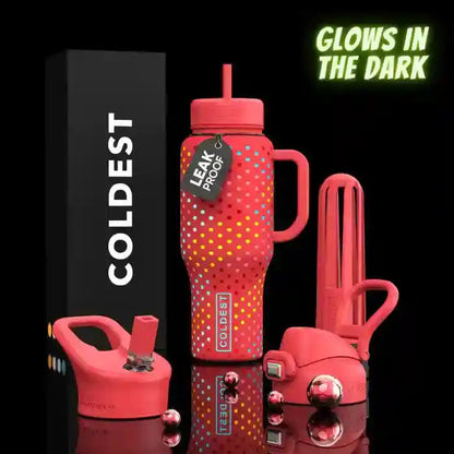 COLDEST 36oz Limitless Ultra v8 insulated stainless steel tumbler with handle – view 22
