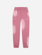 Elevated Faith Pink Sweatpants featuring soft fabric, perfect for Christian Apparel enthusiasts