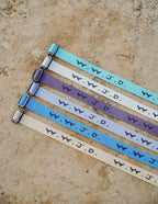 Elevated Faith Christian Jewelry Bracelet in multiple colors with adjustable clasp for stylish faith expression