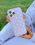 Elevated Faith Christian iPhone Case with Floral Design and Inspirational Quote