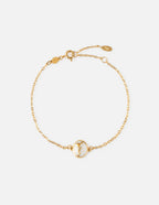 Gold Elevated Faith Christian Jewelry Bracelet with a unique pendant design for stylish faith expression