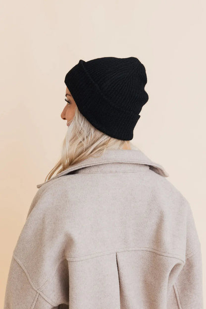 Eco Friendly Chic Knit Beanie, cozy knit winter hat – view 3
