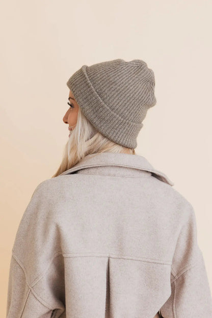 Eco Friendly Chic Knit Beanie, cozy knit winter hat – view 7