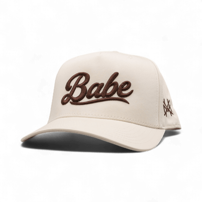 Babe Funny Embroidered Snapback Hat in Retro Natural – Ivy + Cloth
