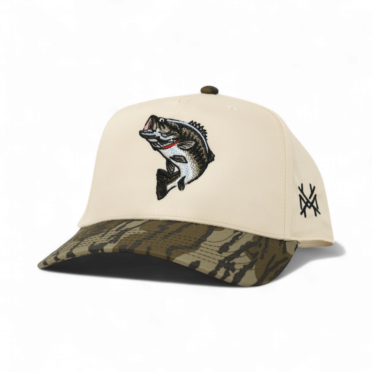 Bait Bandit Funny Embroidered Snapback Hat in Retro Mossy Oak Bottomland/Natural – Ivy + Cloth