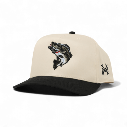 Bait Bandit Funny Embroidered Snapback Hat in Retro Black/Natural – Ivy + Cloth