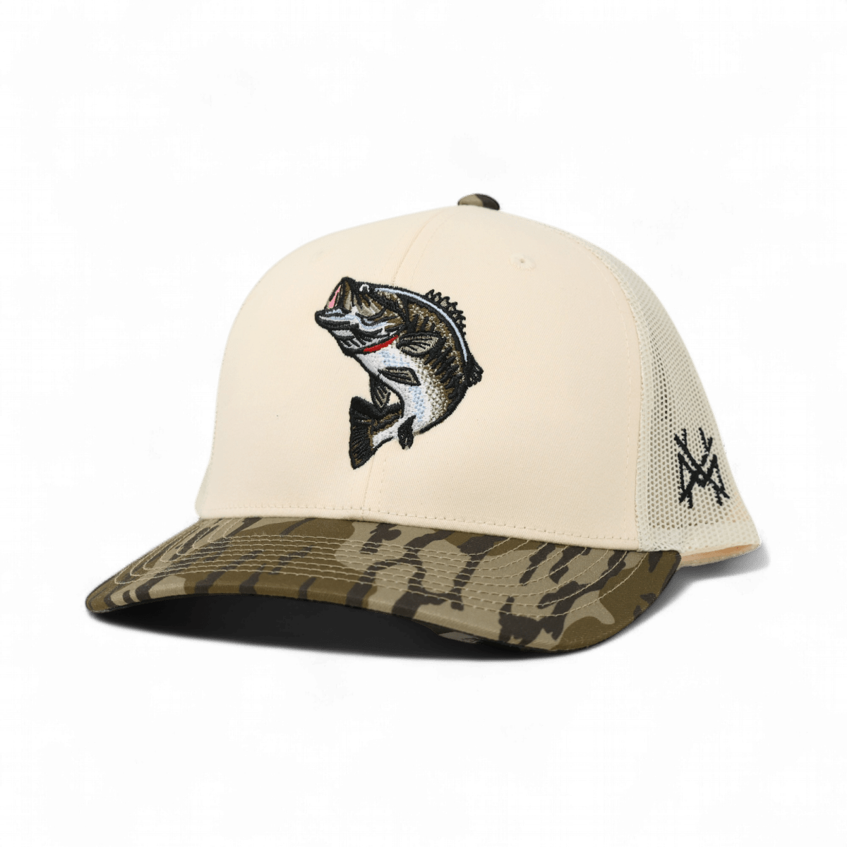 Bait Bandit Funny Embroidered Snapback Hat in Trucker Bottomland/Natural – Ivy + Cloth