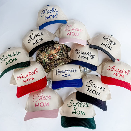 Softball Mom Funny Embroidered Trucker Hat – Ivy + Cloth
