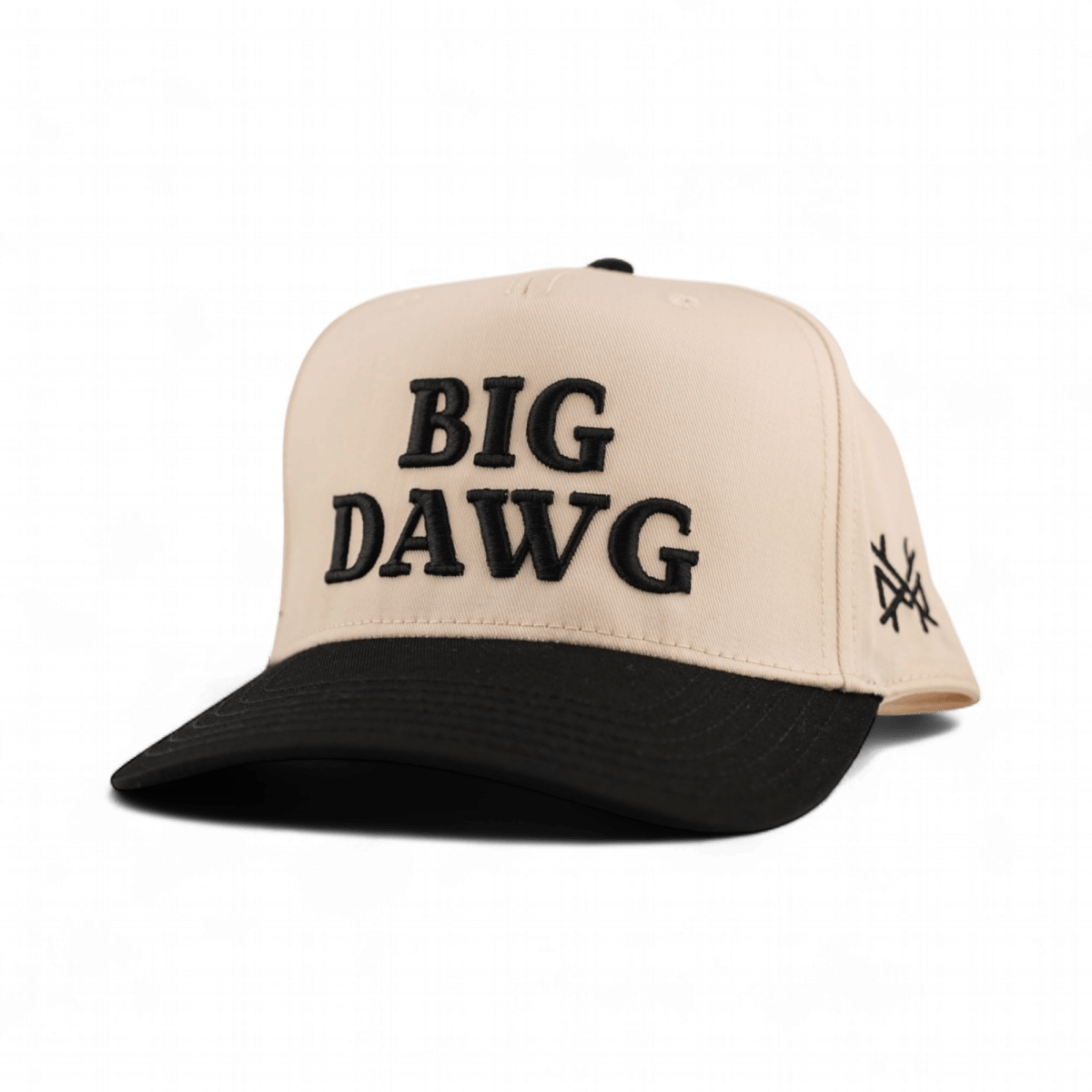 Big Dawg Funny Embroidered Snapback Hat in Retro Black/Natural – Ivy + Cloth