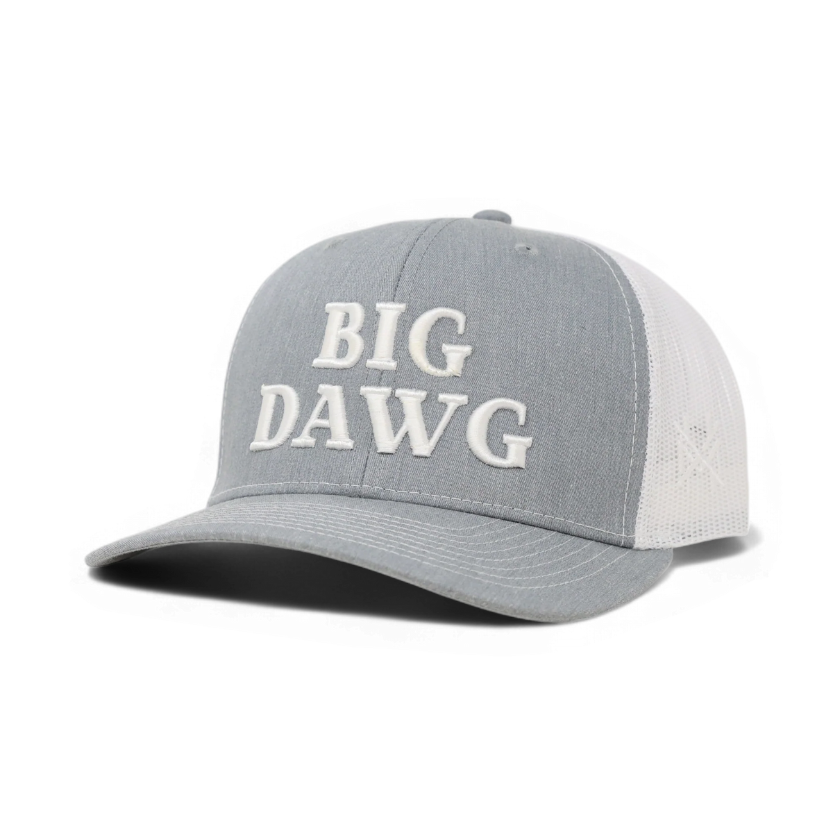 Big Dawg Funny Embroidered Snapback Hat in Trucker Heather Grey/White – Ivy + Cloth