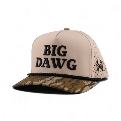 Big Dawg Funny Embroidered Snapback Hat in Performance Retro Bottomland/Natural – Ivy + Cloth