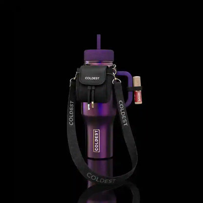 COLDEST mini water bottle backpack with squeeze holder, key hanger and mint box – view 24