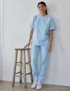 Elevated Faith Light Blue Christian Apparel T-Shirt for Comfortable Daily Wear