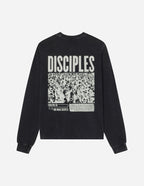 Elevated Faith Christian Apparel T-Shirt in Black with Bold 'Disciples' Graphic Print
