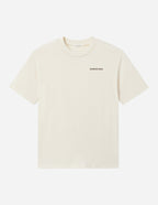Elevated Faith Cream Christian Apparel T-Shirt with Minimalist Logo Design for Everyday Wear