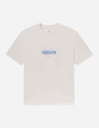 Elevated Faith Christian Apparel T-Shirt in soft white featuring 'FREEDOM' print design