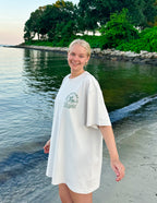 Elevated Faith Christian Apparel T-Shirt in light color, perfect for casual summer outings