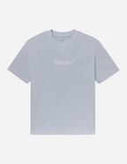 Light blue Christian Apparel T-Shirt with the text 'God is here' for everyday wear