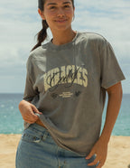 Elevated Faith Christian Apparel T-Shirt in gray featuring a bold graphic design for casual wear