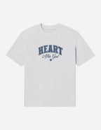 Elevated Faith Christian Apparel T-Shirt in white with 'Heart After God' design on the front