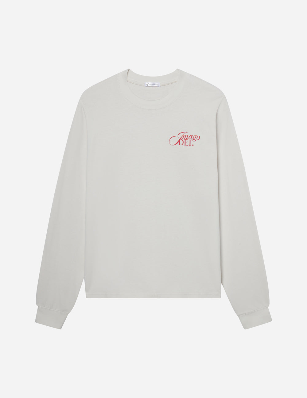 Elevated Faith Christian Apparel T-Shirt in light gray with a minimalistic logo design