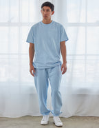 Elevated Faith Light Blue Christian Apparel T-Shirt in Soft Cotton Fabric for Comfort and Style