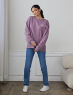 Elevated Faith Christian Apparel T-Shirt in Lavender with Long Sleeves and Comfortable Fit