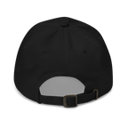 Black Christian Embroidered Hat with Adjustable Strap for a Comfortable Fit