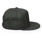 Black Christian Embroidered Hat with a Stylish Mesh Back for Comfort and Breathability