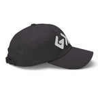 Christian Embroidered Hat in black featuring stylish embroidery for casual wear