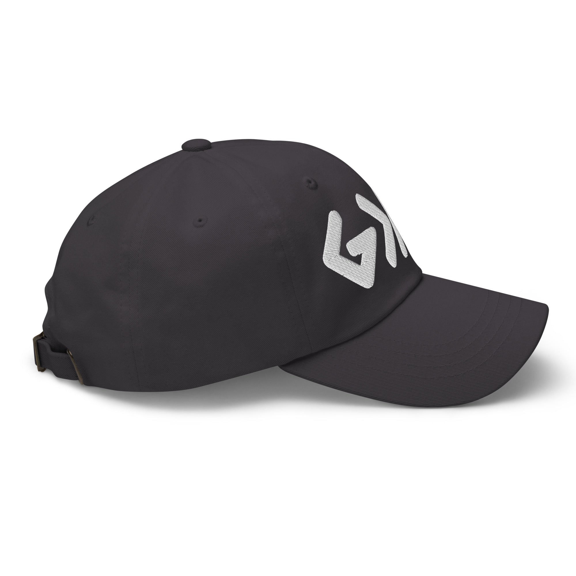 Christian Embroidered Hat in black featuring stylish embroidery for casual wear