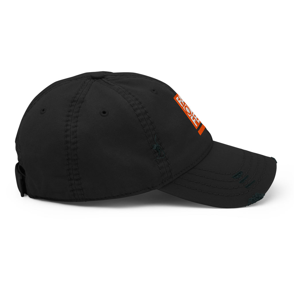 RepThe1 Christian Embroidered Hat in Black with Adjustable Back for Comfort and Style