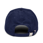 Navy Blue Corduroy Cap with Adjustable Closure for Stylish Everyday Wear