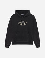 Elevated Faith Christian Hoodie in black with 'Bold As Lions' graphic and front pocket