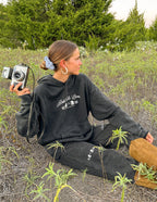 Elevated Faith Christian Hoodie in Black with Relaxed Fit, Perfect for Casual Outings