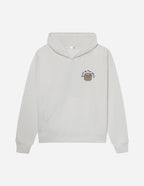 Elevated Faith Christian Hoodie in light gray with a unique graphic and front pouch pocket