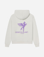 Elevated Faith Christian Hoodie featuring God's Plan graphic and a stylish design in soft fabric