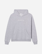 Elevated Faith Christian Hoodie in gray with 'Jesus is King' text for stylish faith expression