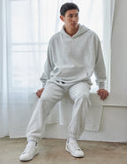 Elevated Faith Christian Hoodie in Gray with a Relaxed Fit and Comfortable Fabric