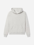 Elevated Faith Christian Hoodie in light gray with a front pocket and adjustable hood