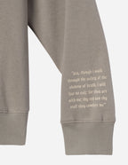 Elevated Faith Christian Hoodie featuring scripture quote on the sleeve for comfort and inspiration
