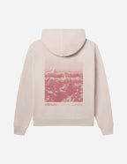 Elevated Faith Christian Hoodie in light beige with 'Strength' graphic on the back