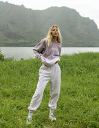 Elevated Faith Christian Hoodie in Lavender with Comfortable Fit for Everyday Wear