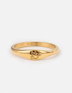 Gold Peace Dove Ring from Elevated Faith, a beautiful piece of Christian Jewelry for everyday wear