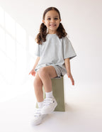 Light blue Elevated Faith Kids T-Shirt as part of Christian Kids Apparel for young believers