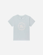Light Blue Kids T-Shirt with 'The Future is Bright' print from Elevated Faith, perfect Christian Kids Apparel