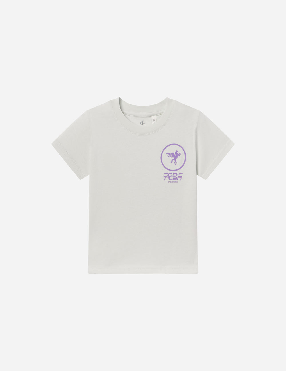 Elevated Faith Kids T-Shirt in White featuring Christian Kids Apparel Design with Unicorn Graphic