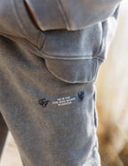 Elevated Faith Kids Sweatpants featuring inspirational quote in Christian Kids Apparel design